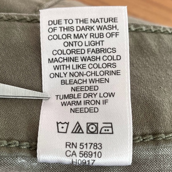 Maurice’s Green High Waisted Jeggings Size 18 Reg (Hemmed to Petite Length) - Picture 11 of 13